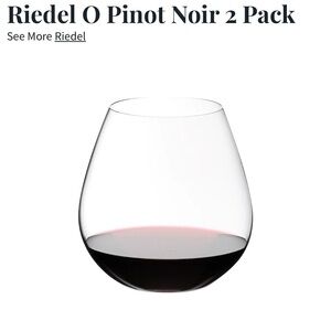 🍷NWT Riedel Vivant set of 2 Pinot Noir wine tumblers🍷